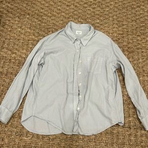 Wilfred free oversized button down shirt